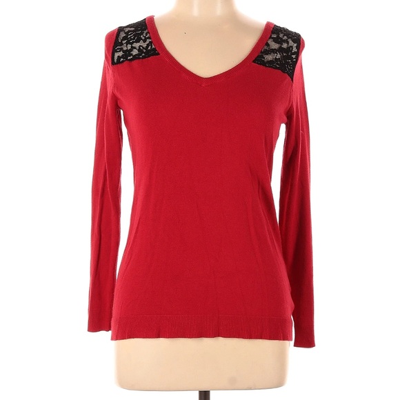 torrid Sweaters - Torrid red & black sweater plus size 1X